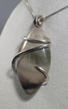 Imperial Jasper Stone Pendant hand wrapped in Silver